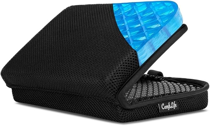 Ergo-Gel Airplane Seat Cushion by comfilife seat cushion